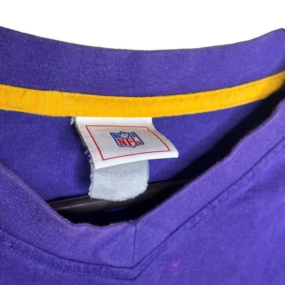 Y2K NFL Vikings Long Sleeve Shirt Medium - Picture 4 of 4